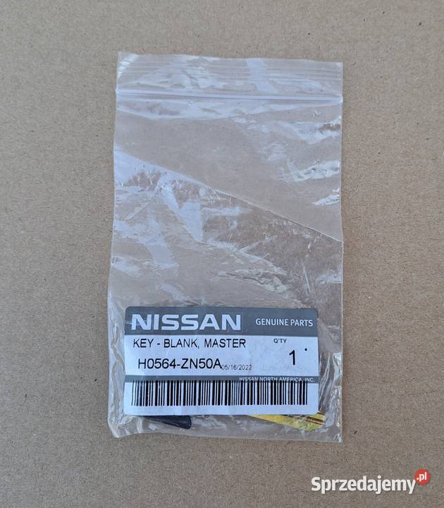 Kluczyk Grot Awaryjny Nissan Altima Rogue Juke Mielęcin