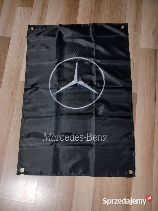 Baner plakat materiałowy 90x60 Mercedes Benz Gniezno