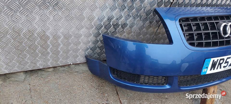 ZDERZAK PRZÓD AUDI TT 8N 9806 NIEKLEJONY SPRYSKI wielkopolskie Międzychód