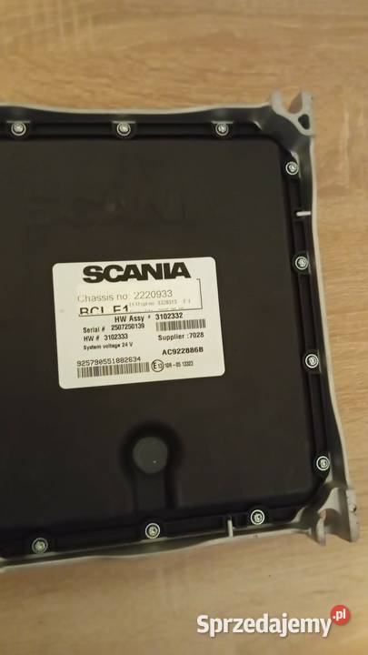 Control Unit Ciężarówek SCANIA OE Elbląg