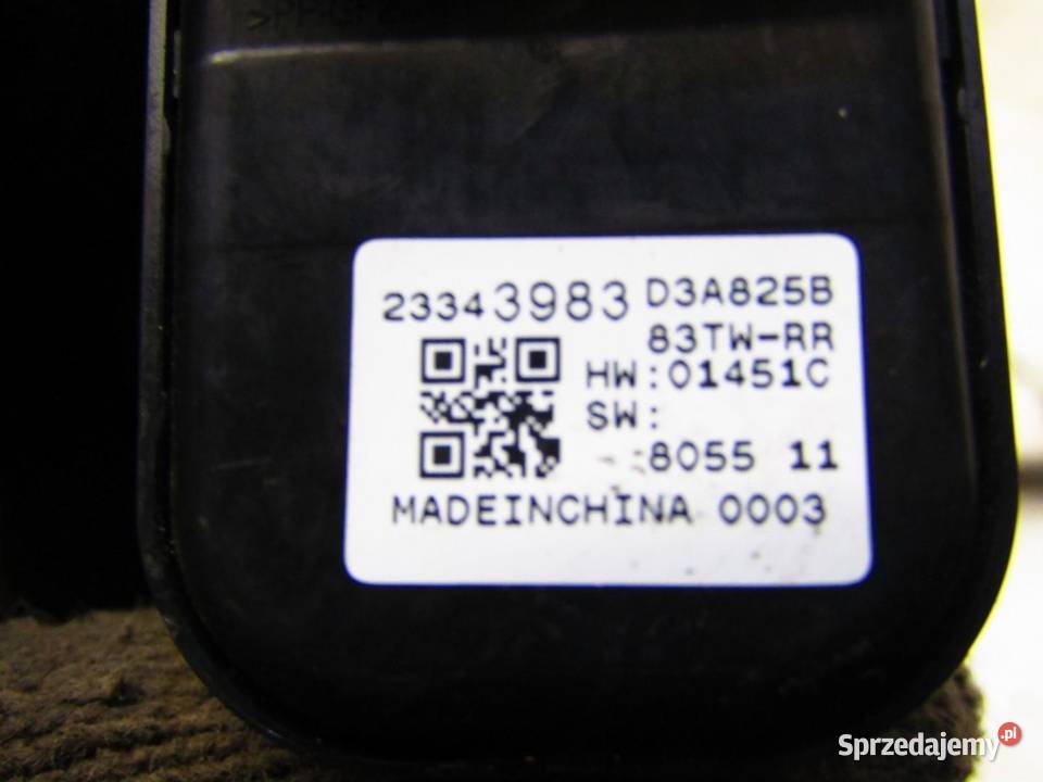 PANEL PRZEŁĄCZNIK SZYBY TYŁ TYLNEJ OPEL INSIGNIA Wyposażenie wnętrza lubelskie sprzedam