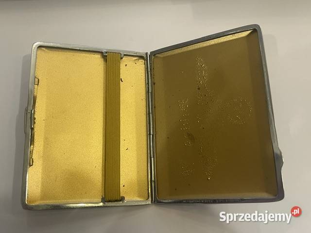 Niemiecka papierośnica platerowana III Rzesza