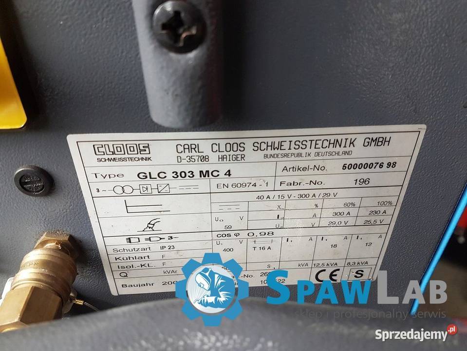 Cloos GLC 300A MC4 Krotoszyn