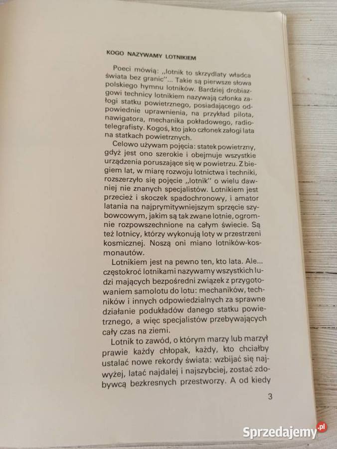 Kiedy i Ty zostaniesz Lotnikiem Paweł Elsztein Bielsko-Biała