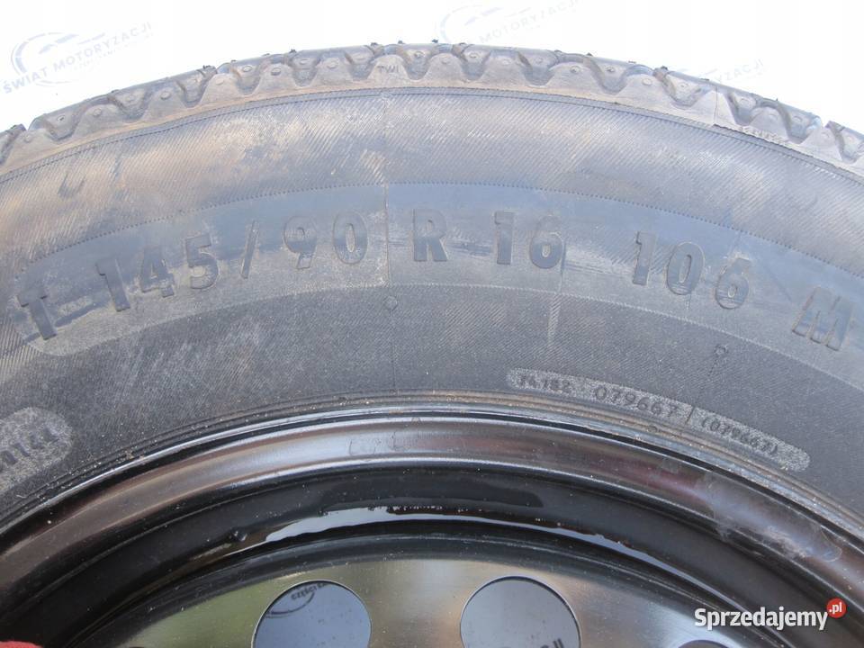 NISSAN QASHQAI J10 koło dojazdowe 1459016 106M świętokrzyskie Kielce