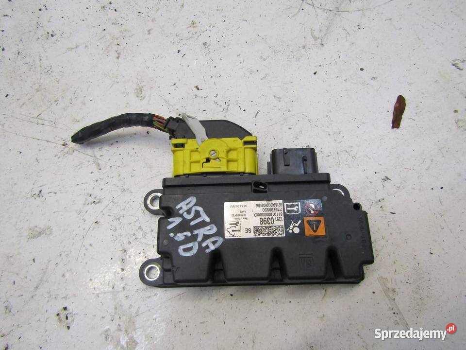 MODUŁ SENSOR PODUSZEK POWIETRZNYCH AIRBAGA ASTRA lubelskie