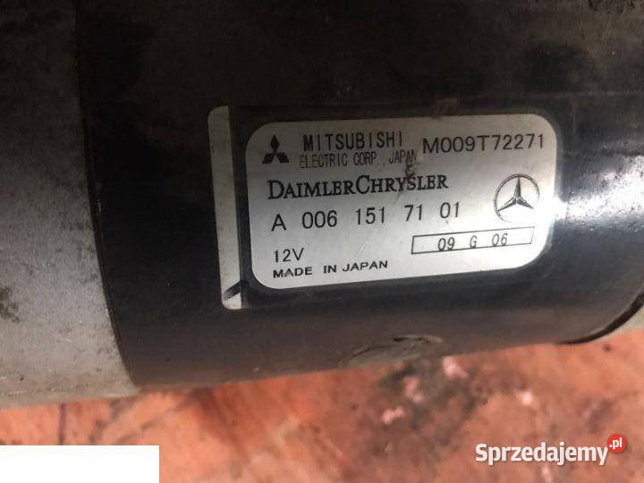 Rozrusznik Mitsubishi MercedesBenz OM 942991 Jastrzębniki