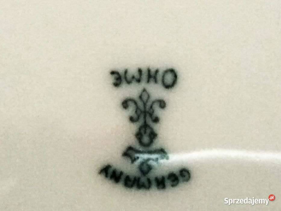 Talerzyk deserowy Ohme Porcelana i szkło Gdańsk