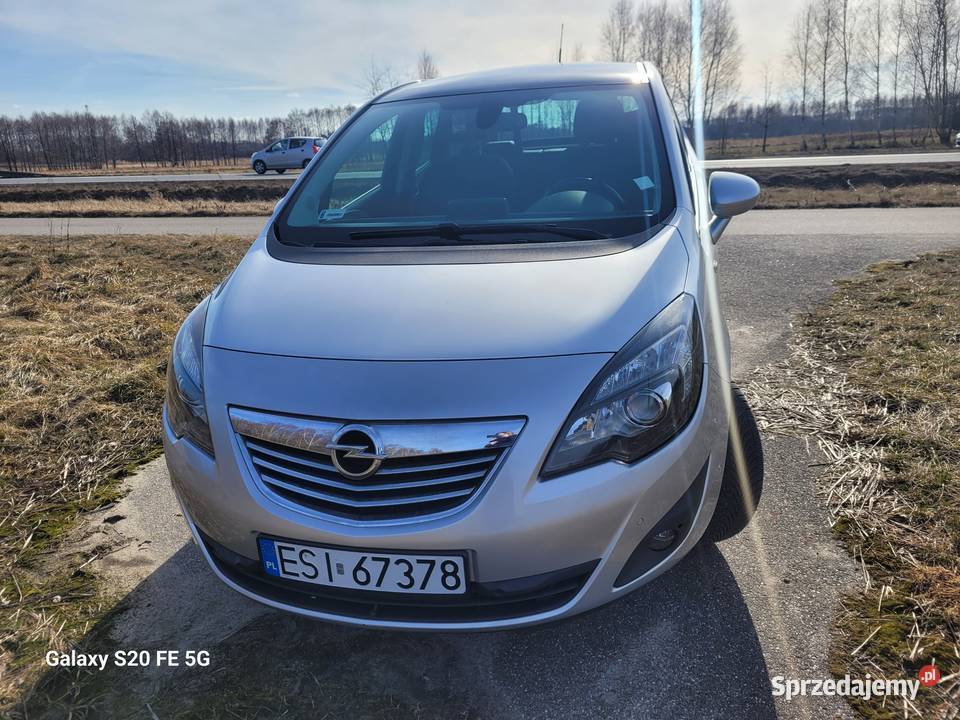 Opel Meriva B 14 TURBO LPG 2011 Opel Sieradz