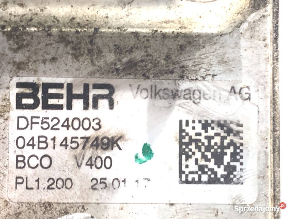 INTERCOOLER SKODA FABIA III 04B145749K 14 105