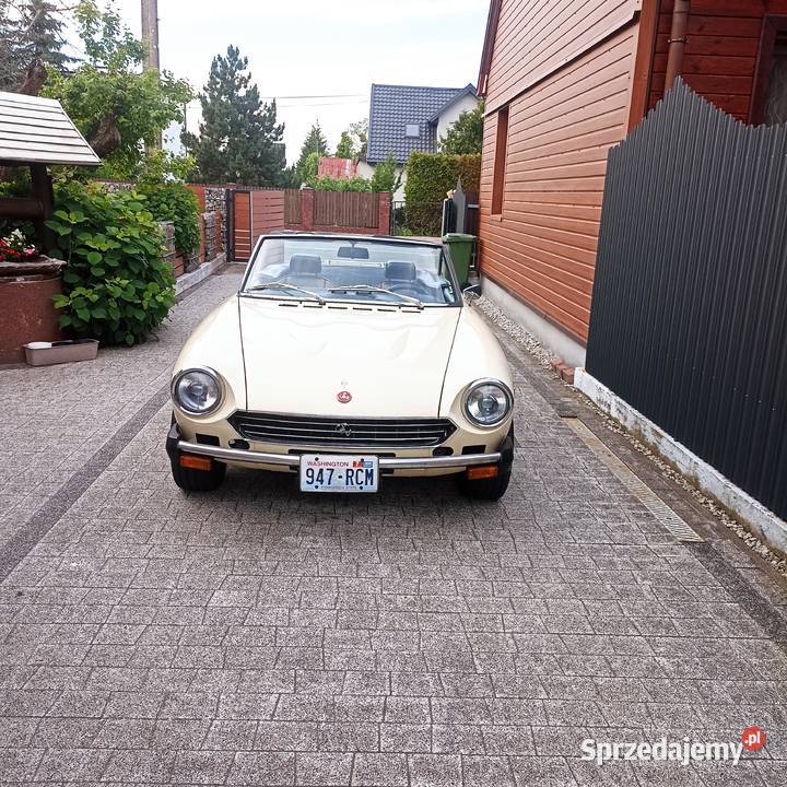1977 Fiat Spider Abarth Kabriolet BEZ RDZY Białystok