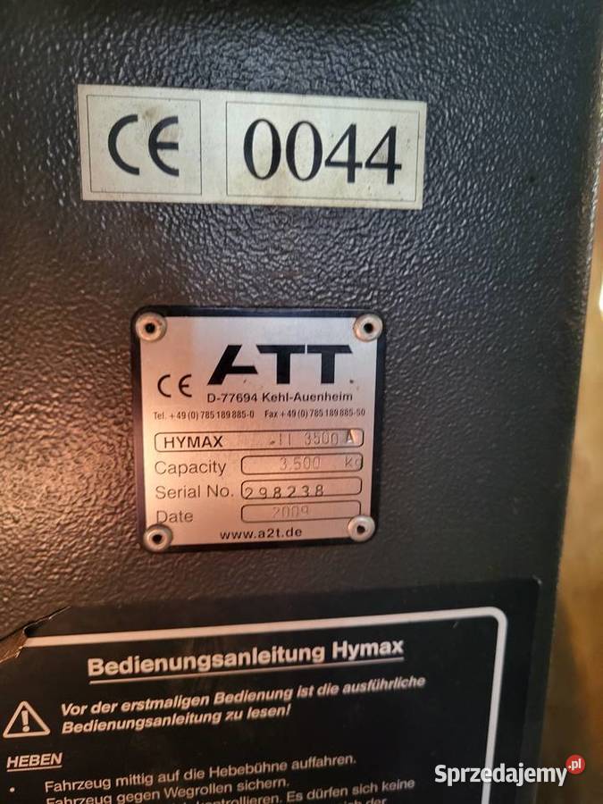 podnośnik4 kolumnowy mazowieckie Siedlce