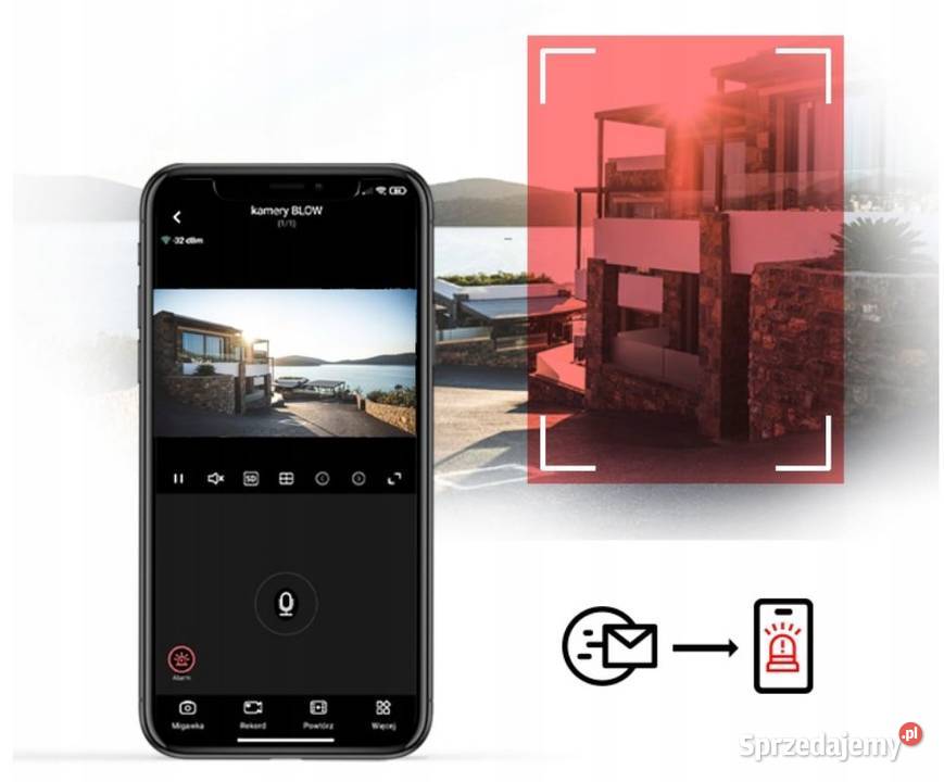 Kamera 4G LTE IP Zewnętrzna Obrotowa Monitorin TV i Video podlaskie
