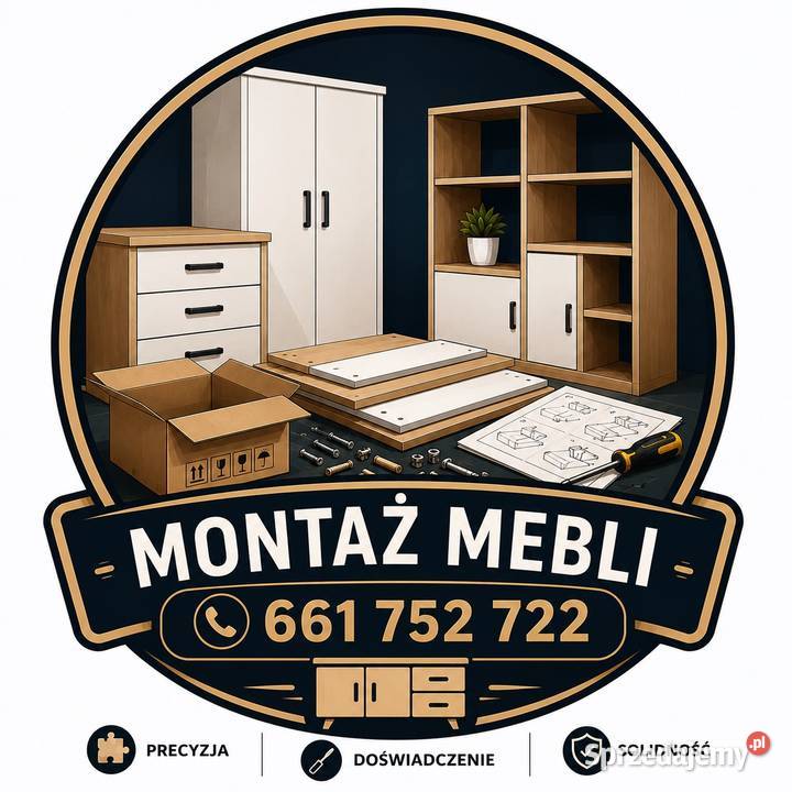 Oferuje usługi montażu mebli Łapy