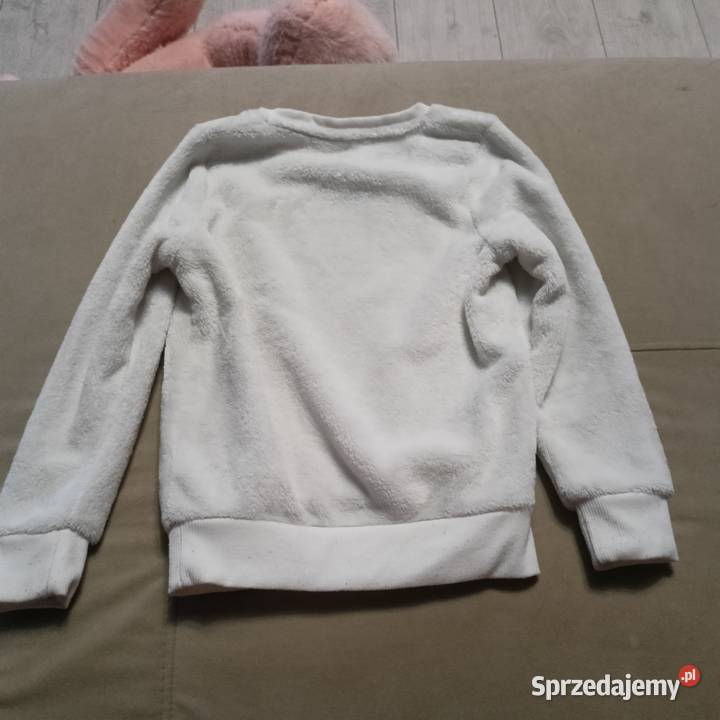Biała bluza polarowa Disney 122 Myszka Minnie Weronikopole