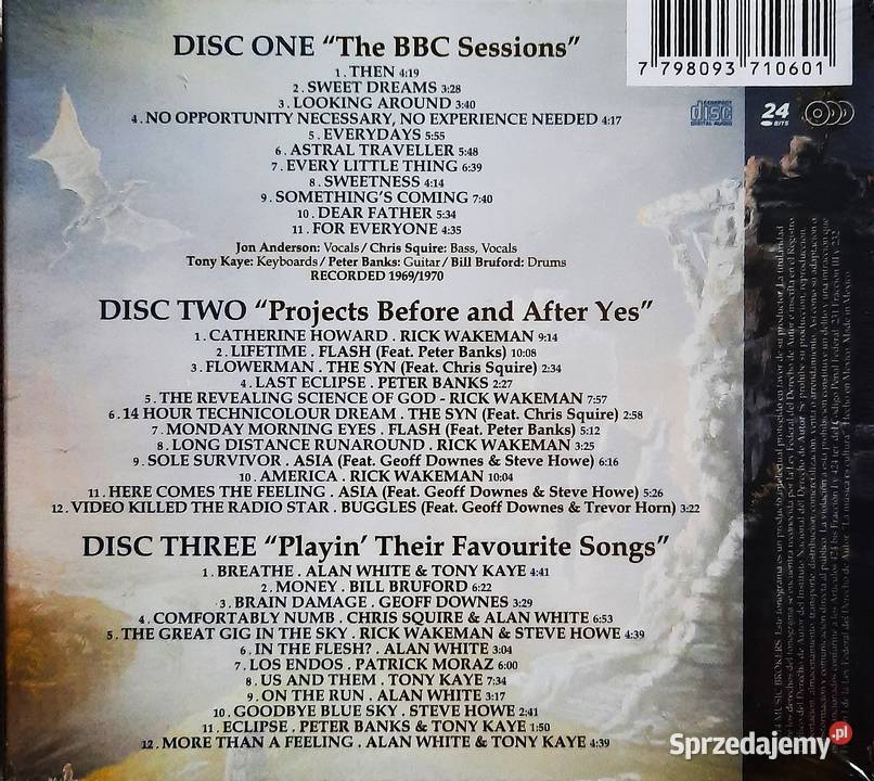 Nowy Zestaw 5 płyt CD JETHRO TULL Limitowana