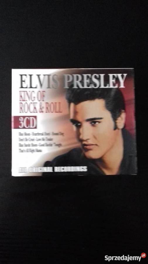 Płyty 3 sztuki CD Elvis Presley Płyty i kasety Płyty i kasety Iława