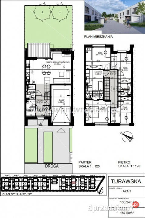 sprzedaży domu szeregowego Wrocław 13824m2 dolnośląskie sprzedam