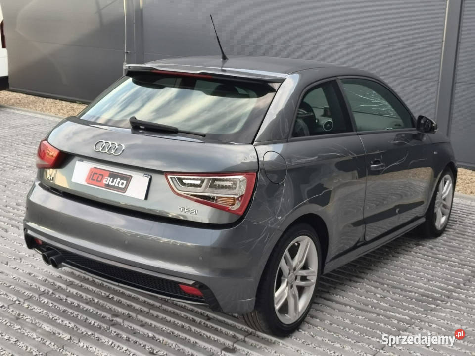 Audi A1 3drzwiowe sline 14 tfsi 185 automat dsg szary małopolskie Kęty sprzedam