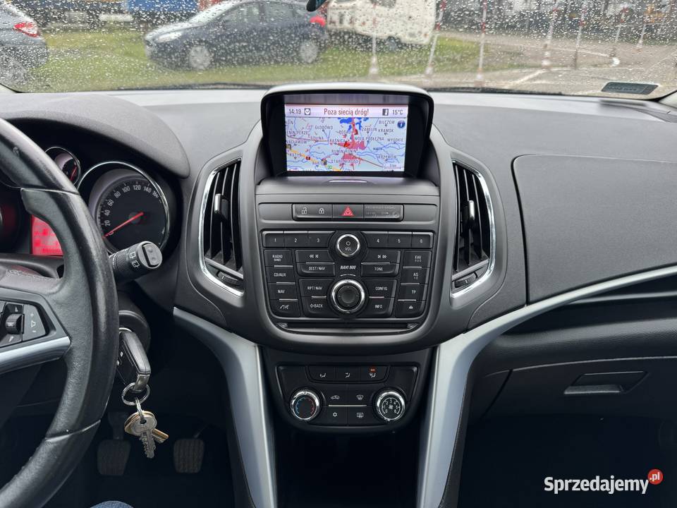 Opel Zafira 16 DIESEL Zarejestrowana ogranicznik prędkości Motoryzacja Konin