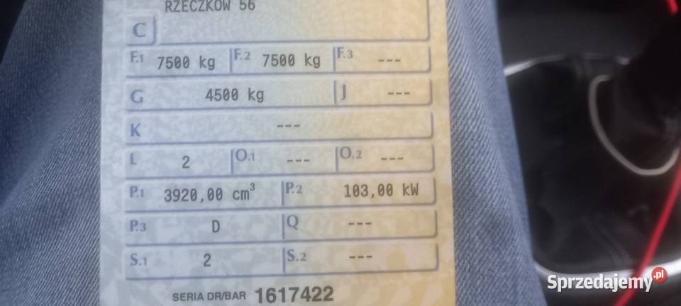 Auto laweta Iveco Eurocargo 2000 do jazdy z mazowieckie Warszawa