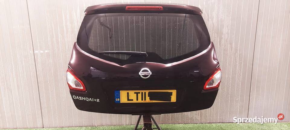TYLNA KLAPA NISSAN QASHQAI 2 J10 0713 KOMPLETNA wielkopolskie Międzychód
