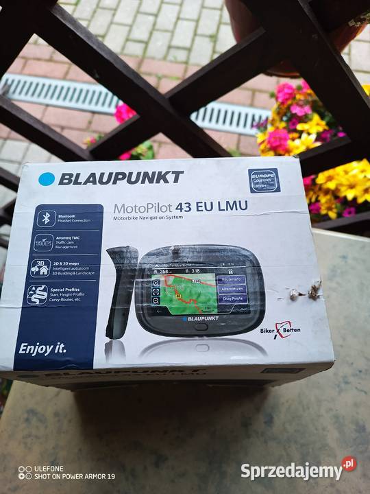 Nawigacja Blaupunkt Moto Pilot 43 EU LMU Lidzbark Warmiński