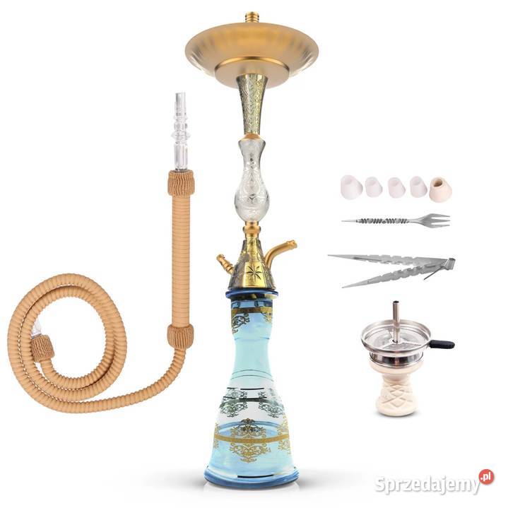 Luna Hookah Tradi Turkusowa Tradycyjna Fajka Pozostałe Łódź