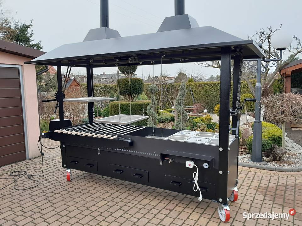 Gastronomiczny grill cateringowy węglowy Damasławek