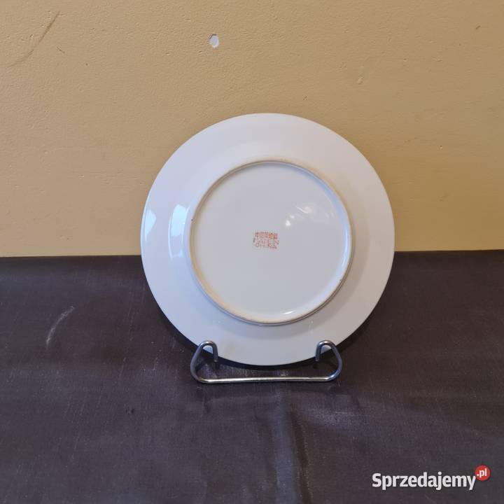 Talerz ozdobny 18 chińska porcelana XX wiek Warszawa