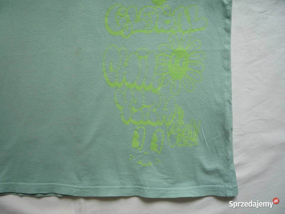 HM r 134140 Niebieska Koszulka z seledynowym Szczecin