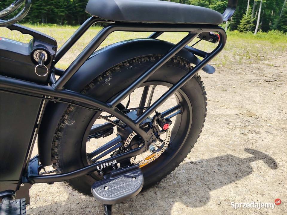 Rower Elektryczny Rattan 40 5 ah Zasięg 200 NOWY