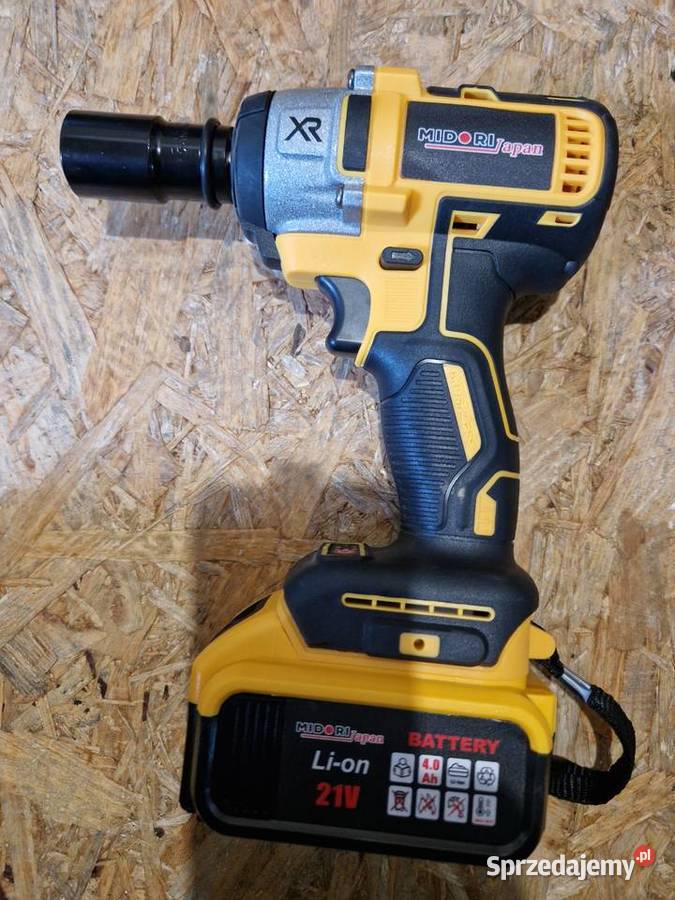 KLUCZ UDAROWY AKUMULATOROWY DO KÓŁ ZESTAW 2xAKU Głogowa