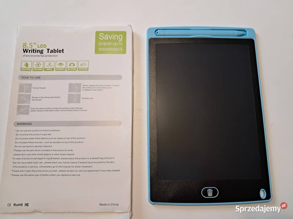 Tablet dziecka do rysowania nauki pisania Kraków