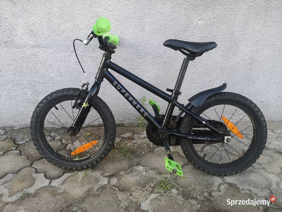 Rower Dziecięcy Aluminiowy 16 SUPERHERO