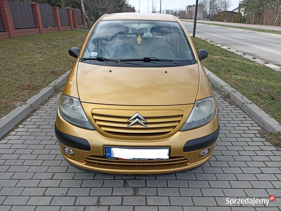 Citroen C3 14 Benzyna 2004 Bez oznak korozji Świdnik