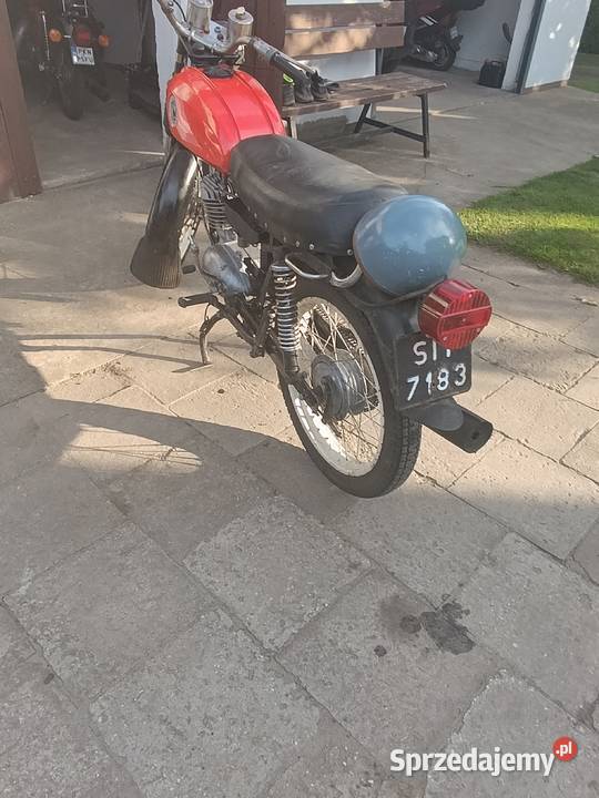 Wsk 125 na chodzie Ślesin