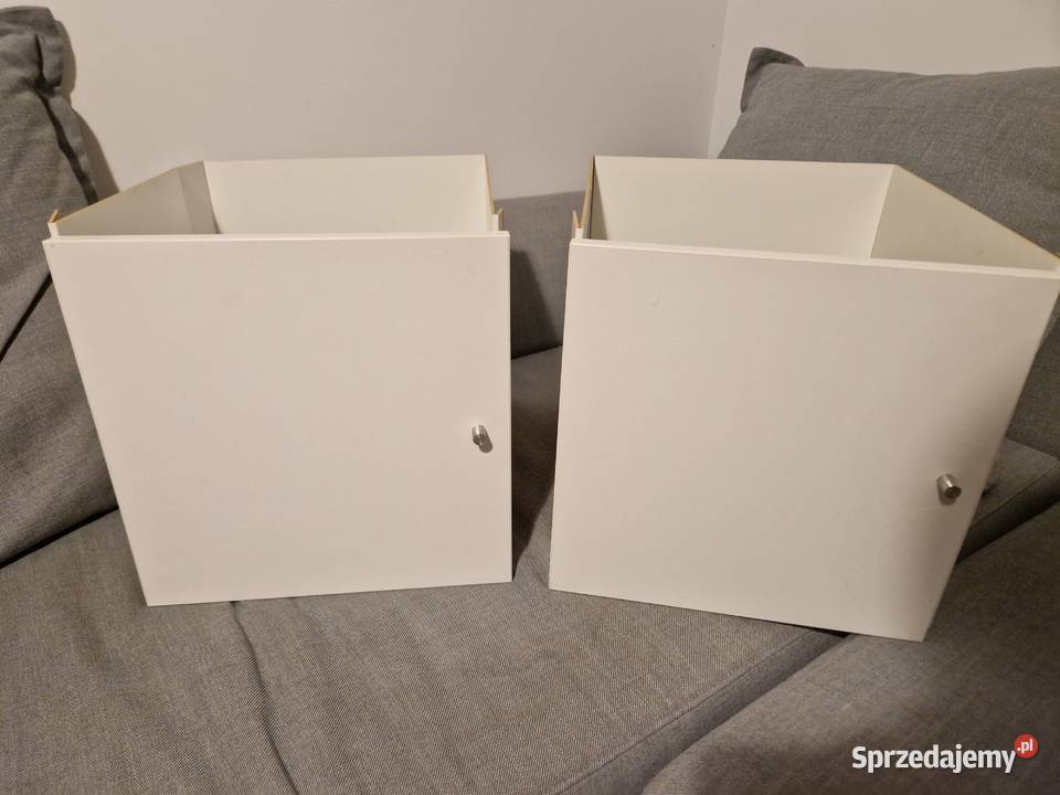 Wkład biały z drzwiami ikea kallax Lublin