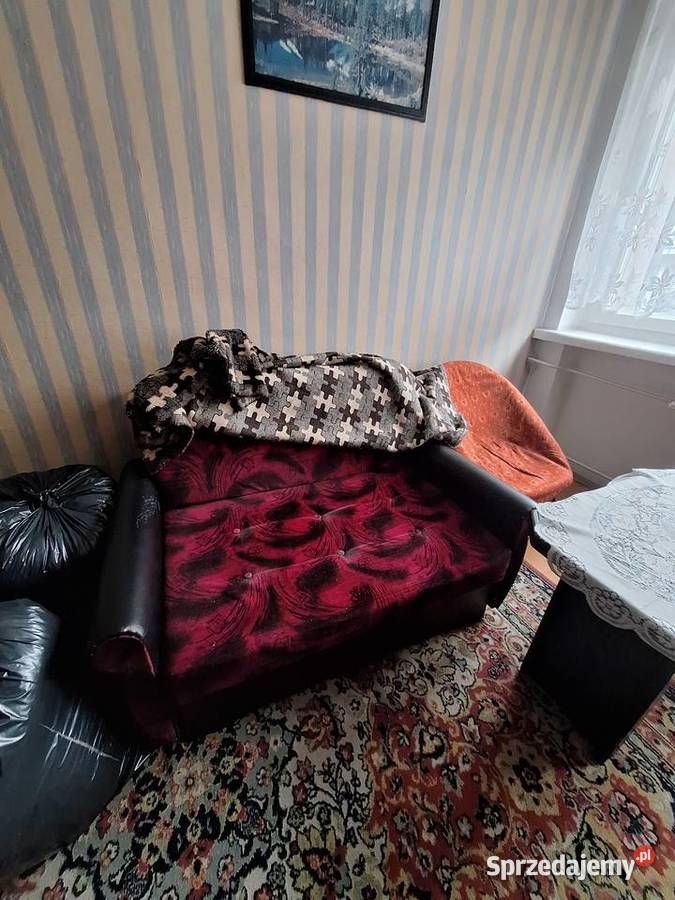Oddam ławę 2 fotele fotel rozkładany Mysłowice