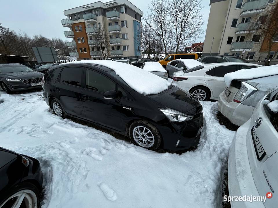 Toyota Prius Plus Raty Prywatnie Hybryda Automat centralny zamek Wrocław