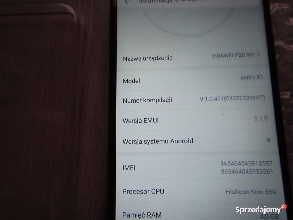 Huawei P 20 Lite ANELX1 Huawei Kraków sprzedam