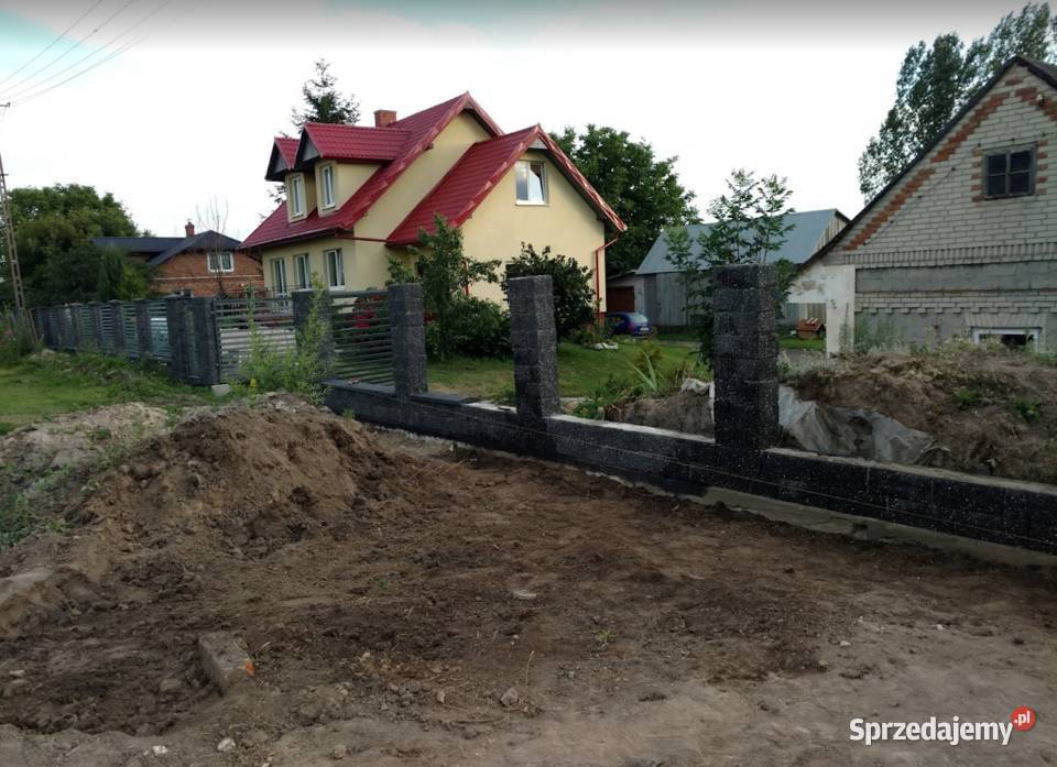 Montaż płotów Panelowych 3D Gabiony Bloczki małopolskie Andrychów
