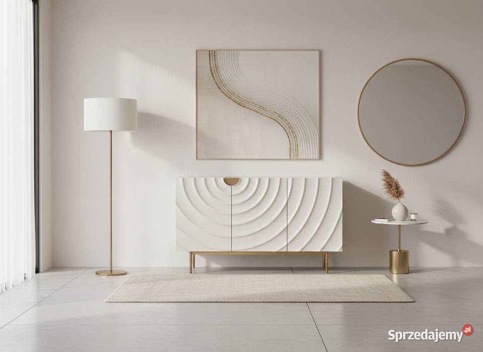 Komoda złota Primavera Glamour Premium 150x40x86 Golkowice sprzedam