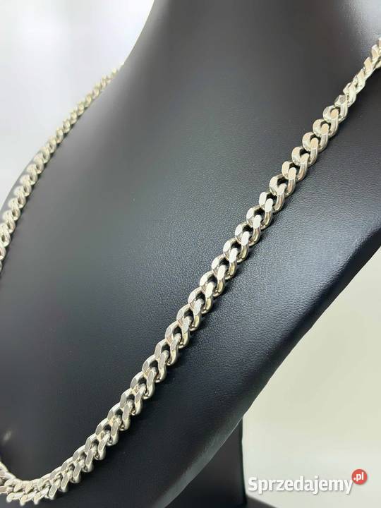 Srebrny Łańcuszek pr 925 6109g Długość 575 Łańcuszki