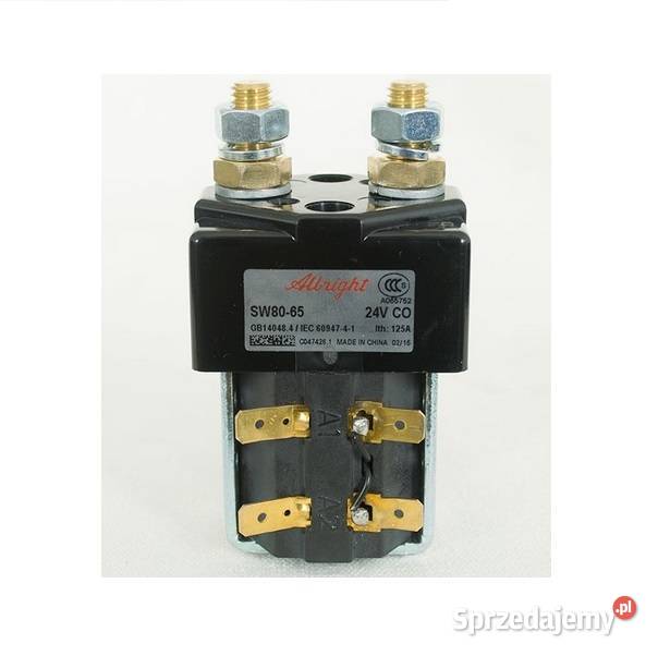 Oryginalny Stycznik Albright SW80 8065 24V 125A