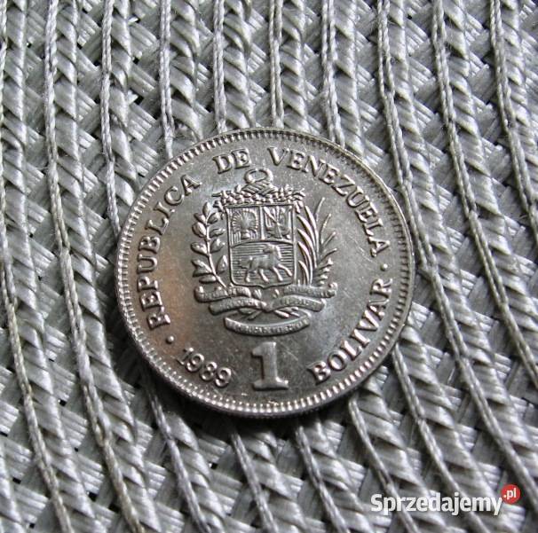 Wenezuela 1 Bolivar 1989r Kalisz