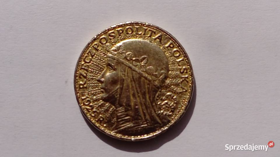 Moneta 20 głowa kobiety 1925 r Numizmatyka