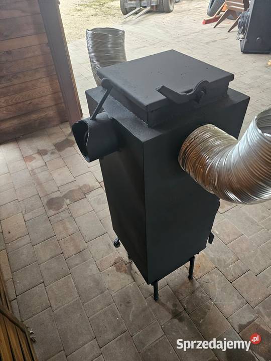 Piec nadmuchowy 20 kW ładowany z góry i przodu Radomsko