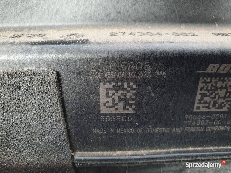 GŁOŚNIK CADILLAC ESCALADE ESV 274304002