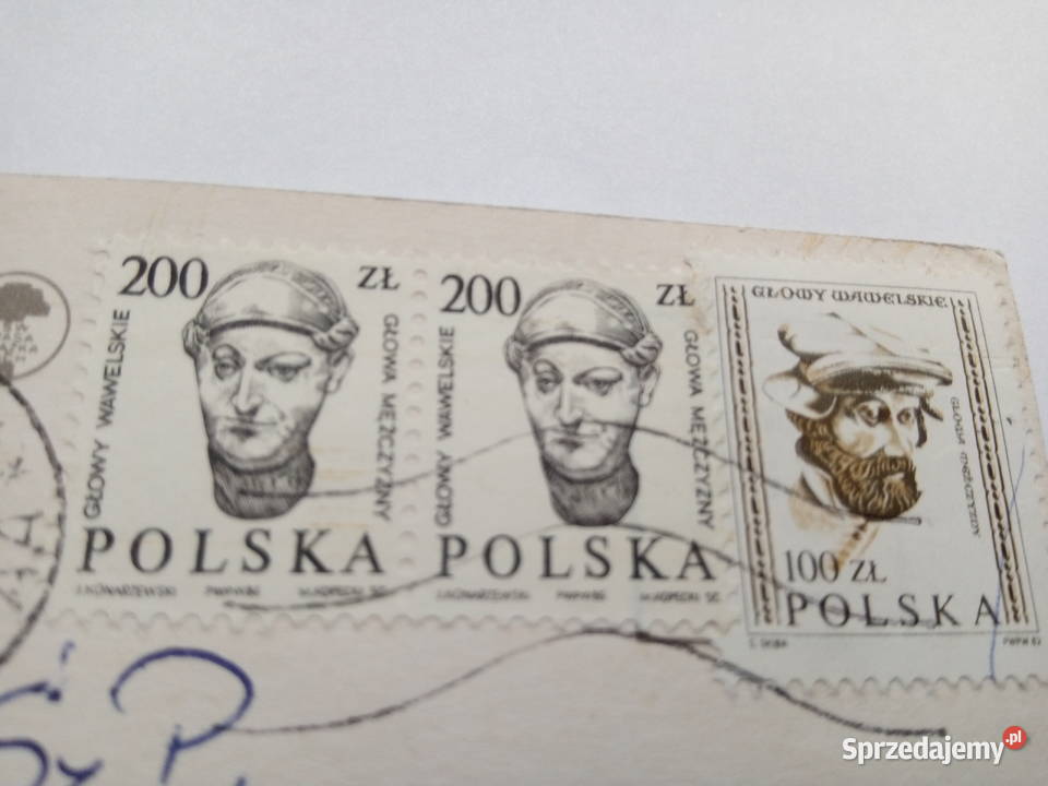 Pocztówka Łeba z 1979r 3 Znaczki Pocztówki i karty telefoniczne śląskie Dąbrowa Górnicza